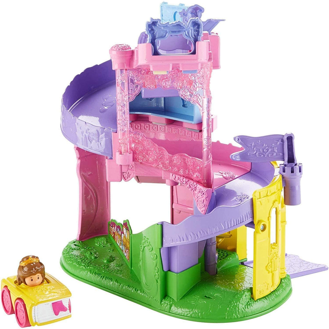 Fisher-Price Little People Disney Princess, Wheelies Playset Doll