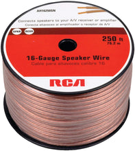 Load image into Gallery viewer, 250 FT 16 GAUGE SPEAKER WIRE (SPOOL) (RCA-AH16250SR) -