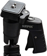 Load image into Gallery viewer, Sunpak 61-inch Ultra 6000PG PlatinumPlus Tripod with Pistol Grip Ball Head