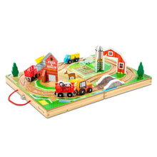 Load image into Gallery viewer, Melissa &amp; Doug Wooden Take-Along Tabletop Kingdom