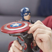 Load image into Gallery viewer, Avengers Marvel Endgame Shield Blast Captain America 13&quot;-Scale Figure Featuring 20+ Sounds &amp; Phrases