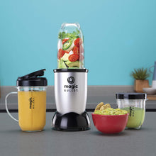 Load image into Gallery viewer, Magic Bullet Blender, Small, Silver, 11 Piece Set…