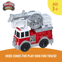 Load image into Gallery viewer, Play-Doh Wheels Firetruck Toy with 5 Non-Toxic Colors Including Play-Doh Water Compound