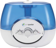 Load image into Gallery viewer, Pure Guardian H1510 Ultrasonic Warm and Cool Mist Humidifier, 100 Hrs. Run Time, 1.5 Gal. Tank Capacity, 630 Sq. Ft. Coverage, Large Rooms, Quiet, Filter Free, Treated Tank Resists Mold