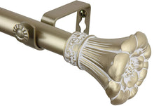Load image into Gallery viewer, Rod Desyne Blossom Window Curtain Rod Set