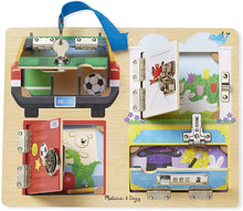 Load image into Gallery viewer, Melissa &amp; Doug Locks &amp; Latches Board