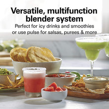 Load image into Gallery viewer, Hamilton Beach Stay or Go Blender with 32oz Jar, 8oz Grinder for Nuts &amp; Spices, and 2 Portable Cups with Drinking Lids for Shakes and Smoothies, BPA Free, Black and Silver (52400)