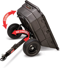 Load image into Gallery viewer, Ohio Steel 4048PHYB Pro Grade Hybrid Tractor/ATV Cart with Swivel Dump