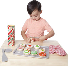Load image into Gallery viewer, Melissa &amp; Doug Slice &amp; Bake Christmas Cookie Play Set