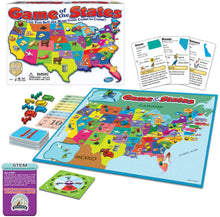 Load image into Gallery viewer, Winning Moves Games Game of The States, Can You Sell The Most from Coast to Coast? Game Board Game (1206)