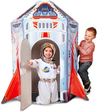 Load image into Gallery viewer, Melissa &amp; Doug Rocket Ship Indoor Playhouse