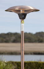 Load image into Gallery viewer, Fire Sense Frisco Brushed Copper Colored Halogen Patio Heater