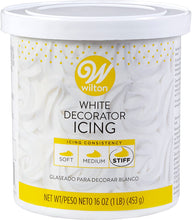 Load image into Gallery viewer, Wilton Ready-To-Use Decorator Icing 16oz, White