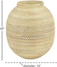 Load image into Gallery viewer, Deco 79 VASE, Medium, Light Brown