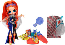 Load image into Gallery viewer, LOL Surprise OMG Dance Dance Dance Major Lady Fashion Doll with 15 Surprises Including Magic Black Light, Shoes, Hair Brush, Doll Stand and TV Package - A Great Gift for Girls Ages 4+