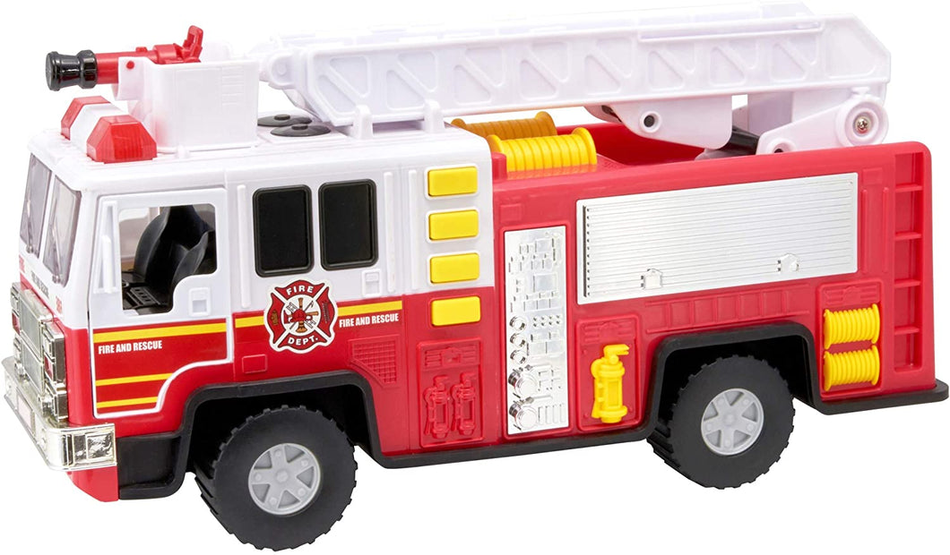Adventure Force Fire Truck Utility Vehicle with Lights & Sounds