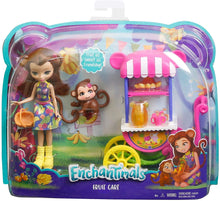 Load image into Gallery viewer, Enchantimals Fruit Cart Doll Set