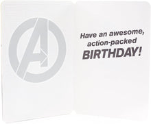 Load image into Gallery viewer, Hallmark 13&quot; Large Avengers Gift Bag with Tissue Paper (Captain America Shield) for Father&#39;s Day, Birthdays, Halloween, Christmas or Any Occasion