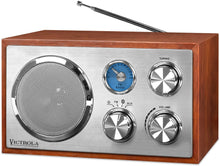 Load image into Gallery viewer, Innovative Technology Outdoor Victrola Bluetooth Speaker Set of 1 Black (VRS-2400-BLK)