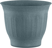 Load image into Gallery viewer, Bloem Colonnade Wood Resin Planter (CLN20-54), Forest Green, 20&quot;