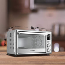 Load image into Gallery viewer, Galanz GT12SSDAN18 30L Digital Air Fry Toaster Oven, Stainless Steel