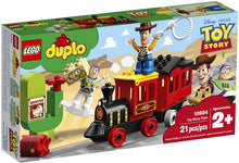 Load image into Gallery viewer, LEGO DUPLO Disney Pixar Toy Story Train 10894 Perfect for Preschoolers, Toddler Train Set includes Toy Story Character favorites Buzz Lightyear and Woody (21 Pieces)