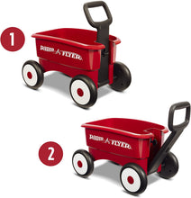 Load image into Gallery viewer, Radio Flyer My 1st 2-in-1 Wagon, Red