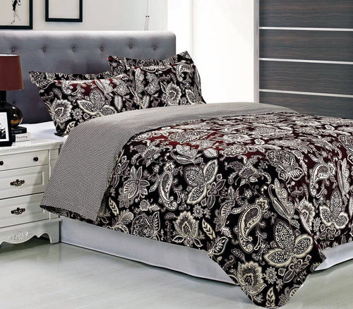 300 Thread Count Poplar Duvet Cover Set, Full/Queen