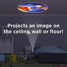 Load image into Gallery viewer, Projectables Tropical Fish LED Plug-In Night Light, 11296, Image Projects Onto Wall or Ceiling