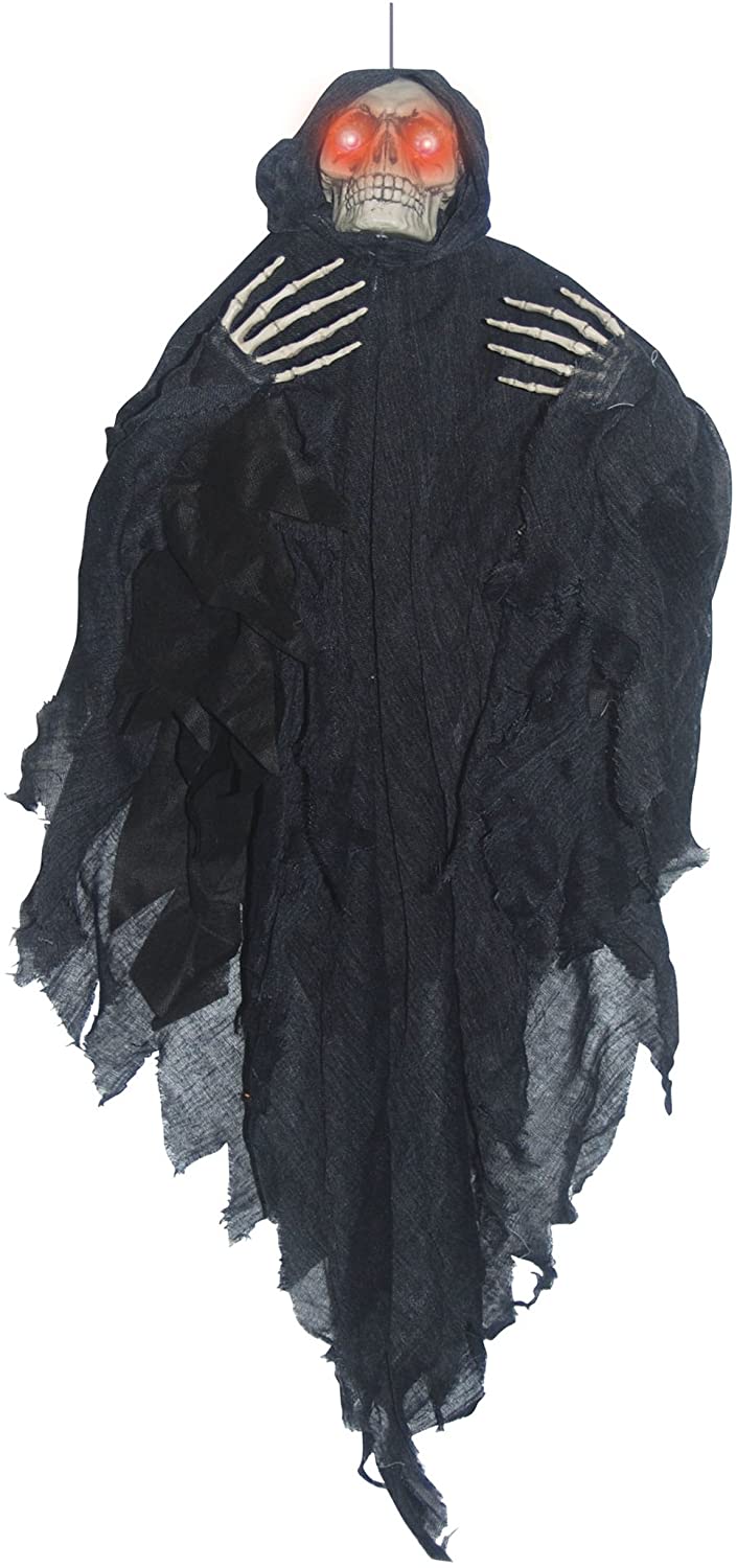 Hanging Light Up Black Reaper