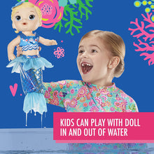 Load image into Gallery viewer, Baby Alive Shimmer ‘n Splash Mermaid (Blonde Hair)
