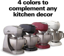 Load image into Gallery viewer, Hamilton Beach Eclectrics All-Metal Stand Mixer
