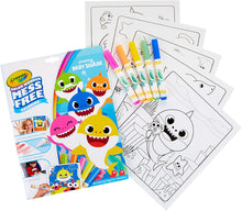 Load image into Gallery viewer, Crayola Baby Shark Wonder Pages, Mess Free Coloring Gift, Stocking Stuffers for Toddlers