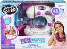 Load image into Gallery viewer, Sew Crazy Sewing Machine w/Magic Sequin Headband NEW