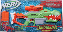 Load image into Gallery viewer, NERF DinoSquad Rex-Rampage Motorized Dart Blaster, 10-Dart Clip, 20 Official Darts, 10-Dart Storage- T-Rex Dinosaur Design