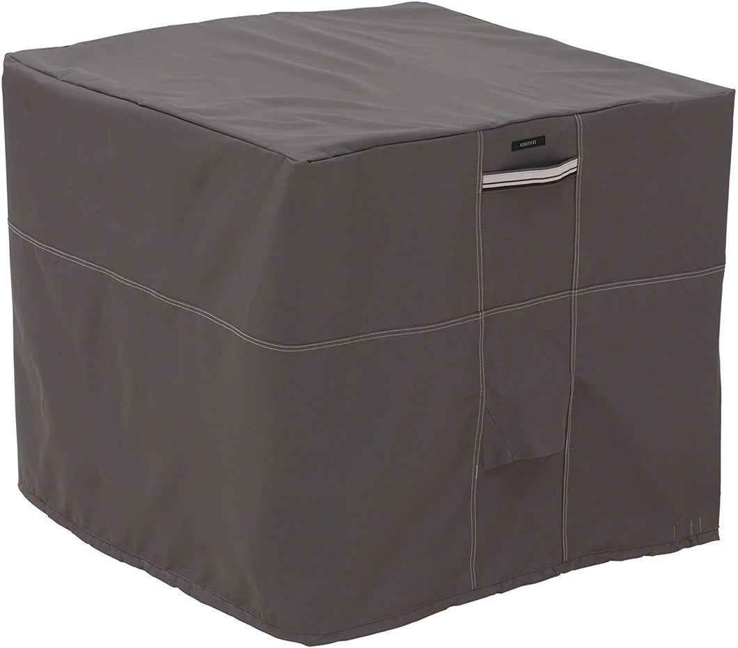 Classic Accessories Ravenna Water-Resistant 34 Inch Square Air Conditioner Cover