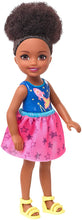 Load image into Gallery viewer, Barbie Club Chelsea Doll, 6-inch Brunette Doll with Space-Themed Graphic, GHV62