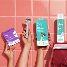 Load image into Gallery viewer, Joy. The Teal One, Teal Razor with 2 Cartridges
