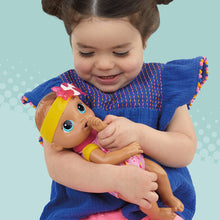 Load image into Gallery viewer, Baby Alive Sweet ‘n Snuggly Baby, Soft-Bodied Washable Doll, Includes Bottle, First Baby Doll Toy for Kids 18 Months Old and Up