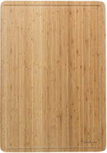 Load image into Gallery viewer, Two Tone Bamboo Cutting Board- Extra Thick, Eco Friendly and Antibacterial Chopping and Serving Board with Juice Groove