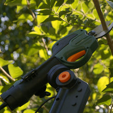 Load image into Gallery viewer, Scotts Outdoor Power Tools PR17216PS 7.2-Volt Lithium-Ion Cordless Rechargeable Power Pruner with Extension Pole, Green