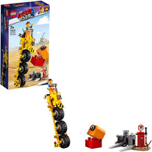 Load image into Gallery viewer, LEGO THE LEGO MOVIE 2 Emmet’s Thricycle; 70823 Three Wheel Toy Bicycle Action Building Kit for Kids (173 Pieces)