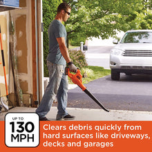 Load image into Gallery viewer, BLACK+DECKER 20V Max Lithium Sweeper (LSW221)