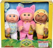 Load image into Gallery viewer, Cabbage Patch Kids Collectible Cuties Barnyard Friends 3 Doll Pack