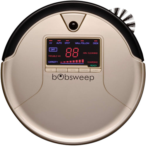 bObsweep PetHair Robot Vacuum Cleaner and Mop, Champagne