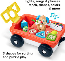 Load image into Gallery viewer, Fisher-Price Laugh &amp; Learn Pull &amp; Play Learning Wagon
