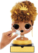 Load image into Gallery viewer, L.O.L. Surprise O.M.G. Styling Head Royal Bee with Stick-On Hair for Endless Styles
