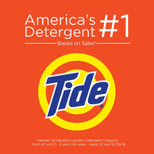 Load image into Gallery viewer, Tide Plus febreze Freshness Botanical rain he Turbo Clean Liquid Laundry Detergent Count, Orange, Original,Rain, 138 Fl Oz