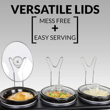 Load image into Gallery viewer, HomeCraft TSC15 3-Station 1.5-Quart Oval Slow Cooker Buffet