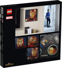 Load image into Gallery viewer, LEGO Art Marvel Studios Iron Man 31199 Building Kit for Adults; A Creative Wall Art Set Featuring Iron Man That Makes an Awesome Gift, New 2020 (3,167 Pieces)